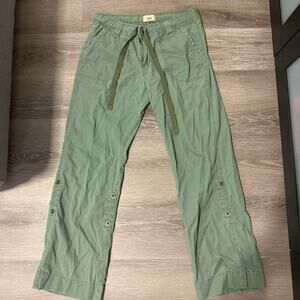 Green cargo pants brand levis